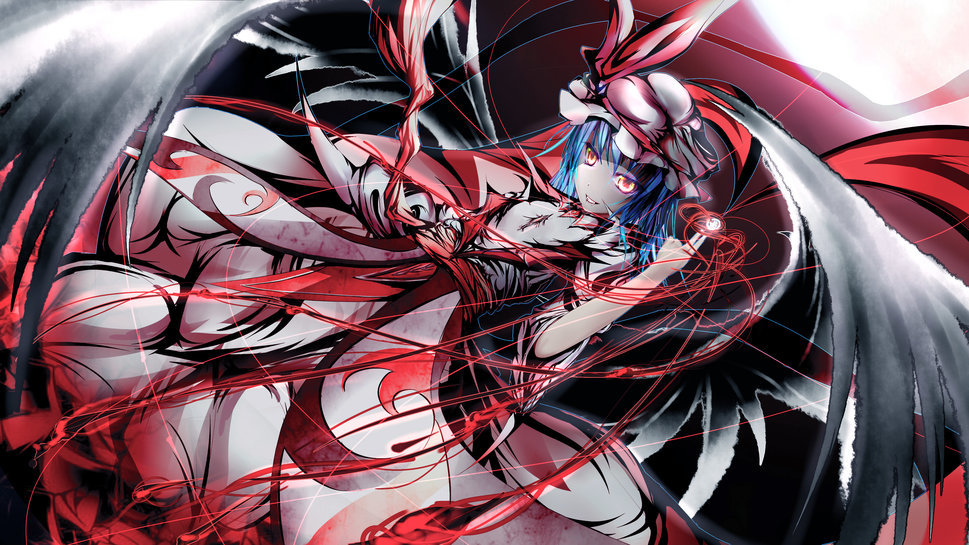 Anime demon girl wallpaper